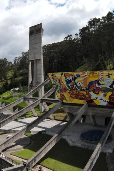 Vista del Museo Templo de la Patria, en el centro de Quito, el 15 de mayo de 2022.