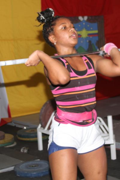 Jessica Palacios, en las instalaciones de la Concentración Deportiva de Pichincha.