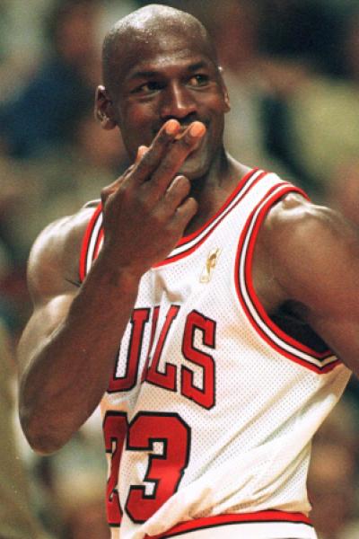 Michael Jordan, durante su período con los Chicago Bulls en la NBA.