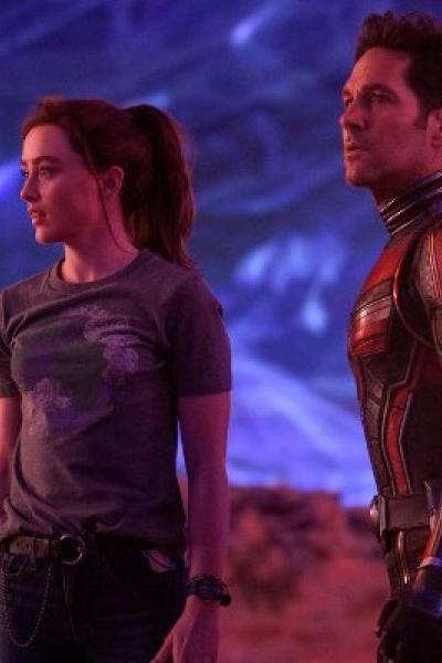 Los actores Kathryn Newton y Paul Rudd, en una escena de 'Ant-Man and The Wasp: Quantumania'.