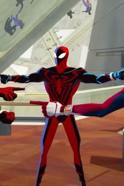 Escena de  'Spider-Man: Across the Spider-Verse'.