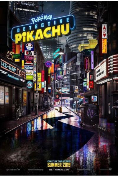 Afiche de Pokemon: Detective Pikachu