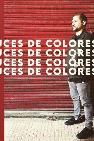 Portada de "Luces de colores", de Merchán