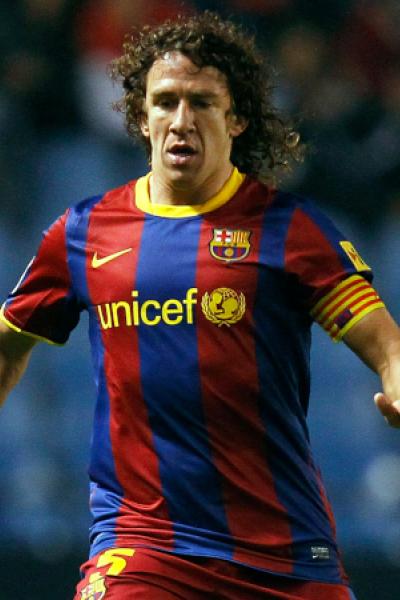 LA CORUNA, SPAIN - JANUARY 08: Carles Puyol of Barcelona in action during the La Liga match between Deportivo La Coruna and Barcelona at Riazor Stadium on January 8, 2011 in La Coruna, Spain.  (Photo by Angel Martinez/Getty Images)