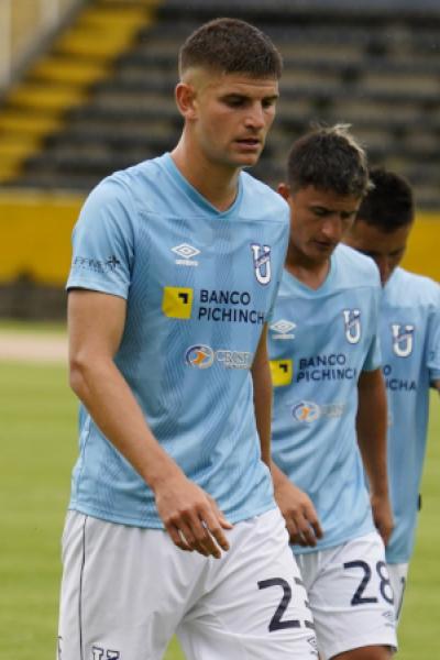 Quito 18 febrero 2023. Tarde Camarata presentación del equipo de Universidad Católica
API / DANIEL MOLINEROS