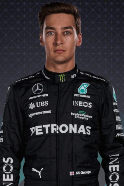 George Russell piloto de Mercedes para la temporada 2023 de la F1.
