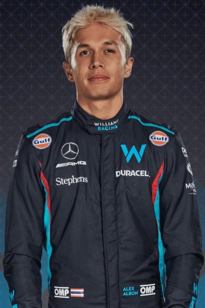Alexander Albon piloto de Williams para la temporada 2023 de la F1.