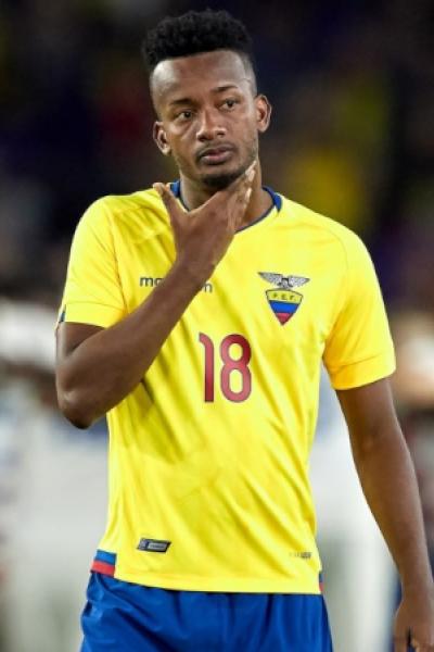 Jefferson Orejuela fue uno de los futbolistas destacados de Ecuador en 2017. 