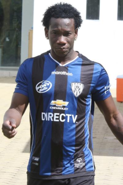 Luis Caicedo, uno de los futbolistas destacados en el Independiente del Valle 2016. 