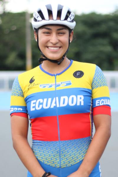 Gabriela Vargas, durante el Panamericano de Patinaje.