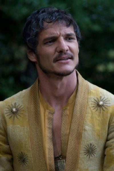 Pedro Pascal interpreta a Oberyn Martell en la serie 'Game of Thrones'.