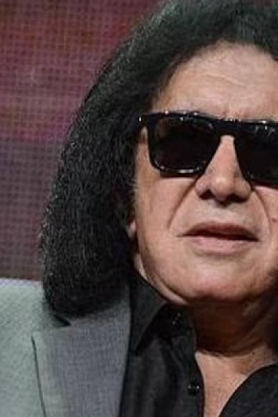 El bajista Gene Simmons, del grupo de rock Kiss.