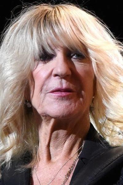 La cantante y compositora Christine McVie, de Fleetwood Mac.