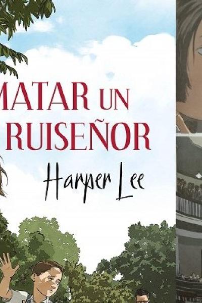 Detalle de una versión gráfica de la novela 'Matar un ruiseñor'. 