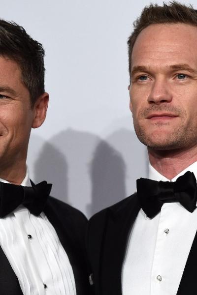 Neil Patrick Harris (der.) y su esposo David Burtka.