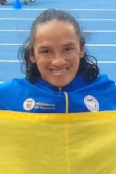 Estefany López, deportista clasificada a los Juegos Paralímpicos de París 2024. 