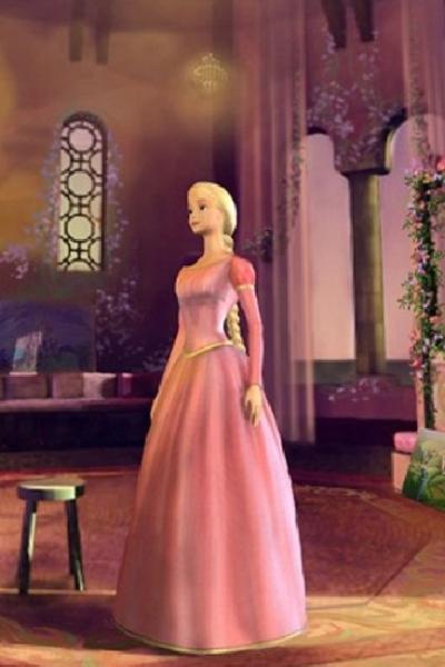 Escena de 'Barbie Rapunzel'.