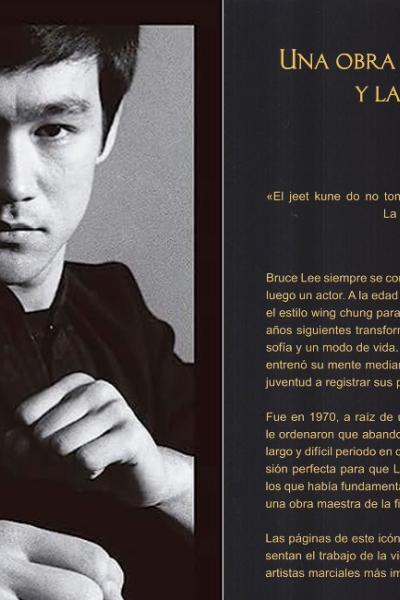 Portada de 'El Tao del Jeet Kune Do', de Bruce Lee.