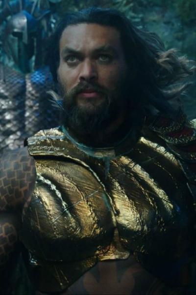 Jason Momoa, en una escena de 'Aquaman y el reino perdido'. 