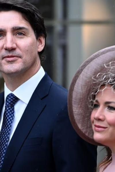 Justin Trudeau y Sophie Grégoire-Trudeau.