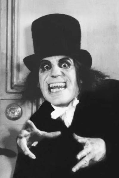 El actor Lon Chaney, en una escena de 'London After Midnight'.