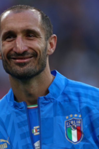 El defensa de la selección de Italia, Giorgio Chiellini.