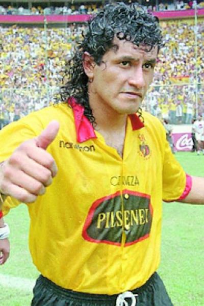 Marco Antonio Etcheverry durante sus años en Barcelona SC.