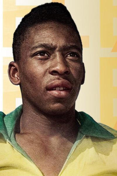 Afiche de la película de Pelé en Netflix.