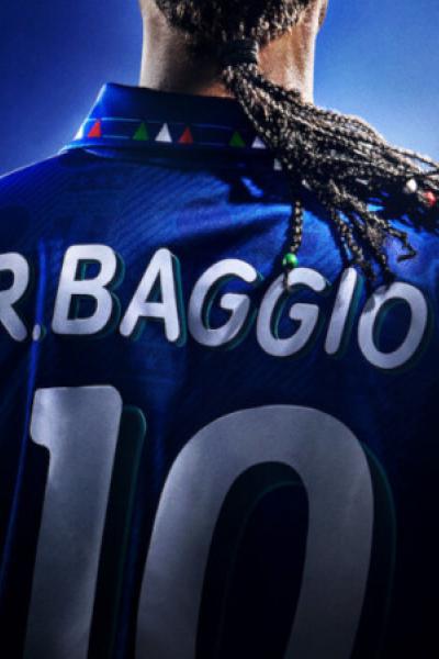 Afiche de la película de Roberto Baggio en Netflix.