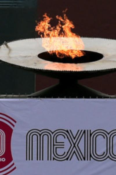 Aniversario 50 de la llama Olímpica de México 1968.