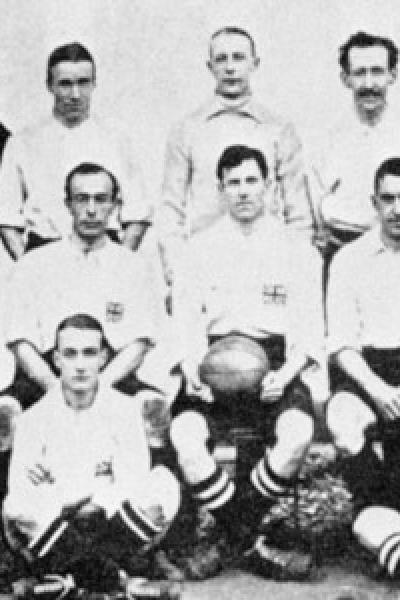 Equipo de fútbol de los Juegos Olímpicos de 1908.