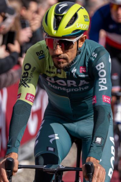 Daniel Felipe Martínez, ciclista del Bora hansgrohe. 