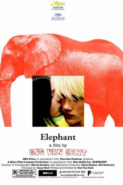 Afiche de "Elephant", de Gus Van Sant.