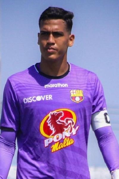 Justin Cornejo, durante un entrenamiento con Barcelona SC, el 5 de mayo de 2024.