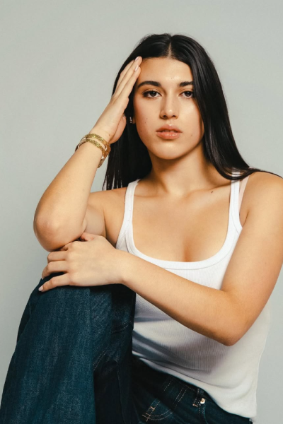 Samantha Campuzano, candidata a reina de San Francisco de Quito, 13 de enero de 2026.