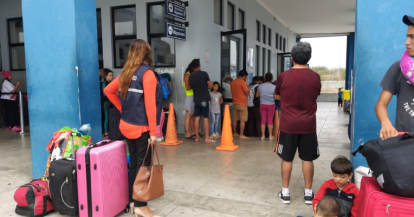 La problemática de venezolanos estancados en Huaquillas inició a raíz de la exigencia de visa en Perú, en junio pasado. 