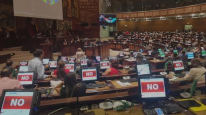 El 18 de septiembre, la Asamblea Nacional no aprobó las reformas penales que modificaban la figura de la incautación.