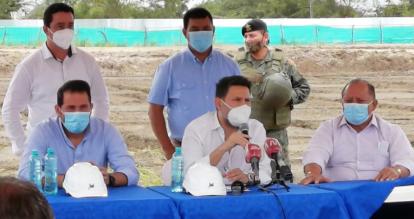 El Ministro de Transporte y Obras Públicas, Gabriel Martínez, anunció el 29 de julio de 2020 que los militares harán el hospital  de Pedernales. 
