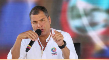 Rafael Correa fue presidente de Ecuador entre 2007 y 2017.