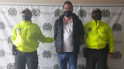 Momento del registro de la captura con fines de extradición de 'El Mariachi', el 21 de enero de 2021.