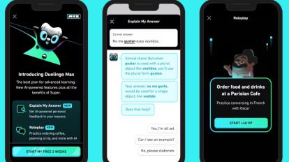 La nueva versión del chatbot GPT-4 se ha aliado con la app Duolingo. 