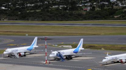 Aviones de Tame, empresa pública en liquidación.