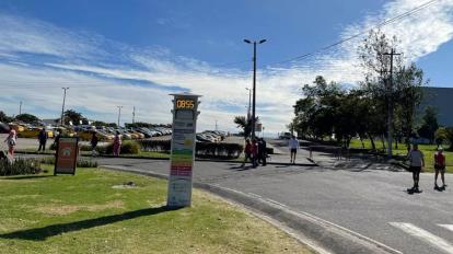 Día soleado en el parque Itchimbia, en el centro de Quito, el 24 de junio de 2023. 