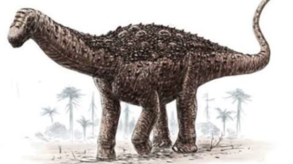 Reconstrucción del Yamanasaurus.