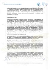 Contrato del Servicio de Desarrollo de Estrategias Comunicacionales