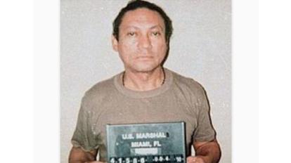 Fotografía de Manuel Antonio Noriega, en 1997.