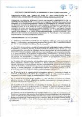 Contrato del Servicio para la Implementación de la Estrategia de Alineación Comunicacional Gubernamental