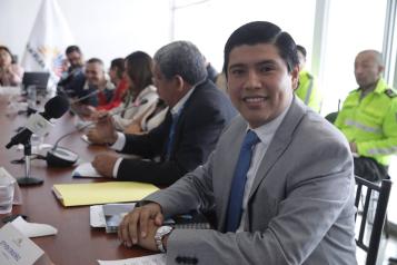 Steven Ordóñez es asambleísta por El Oro. Llegó con la alianza Actuemos y se unió al oficilismo.