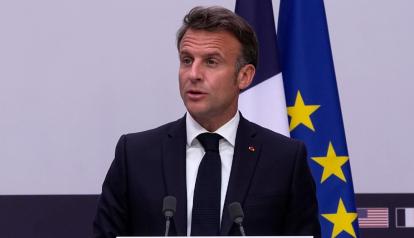 El presidente de Francia, Emmanuel Macron.