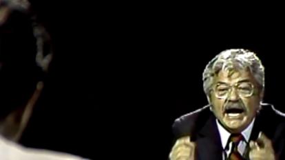 Debate presidencial entre León Febres Cordero y Rodrigo Borja, previo a la segunda vuelta de 1984.